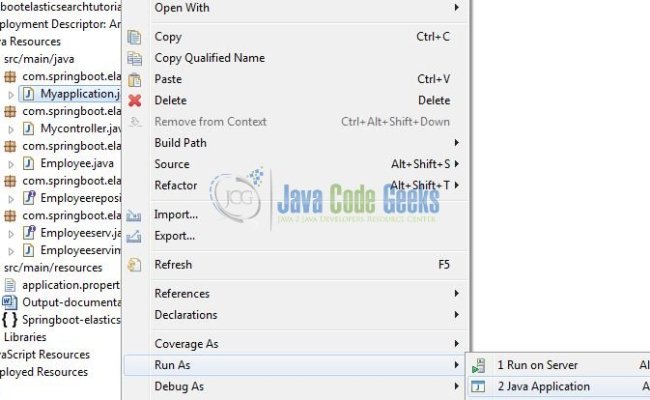 Spring Boot ElasticSearch Tutorial - Java Code Geeks