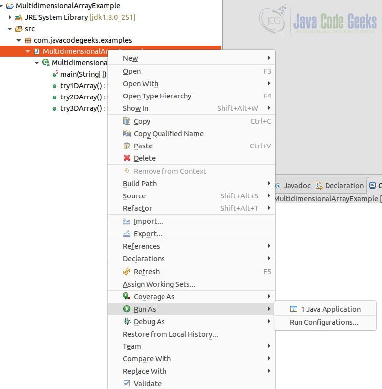 Java Multidimensional Array - Premium Ocean Art Gallery - 4K