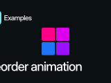 Reorder Animation Motion For React Example