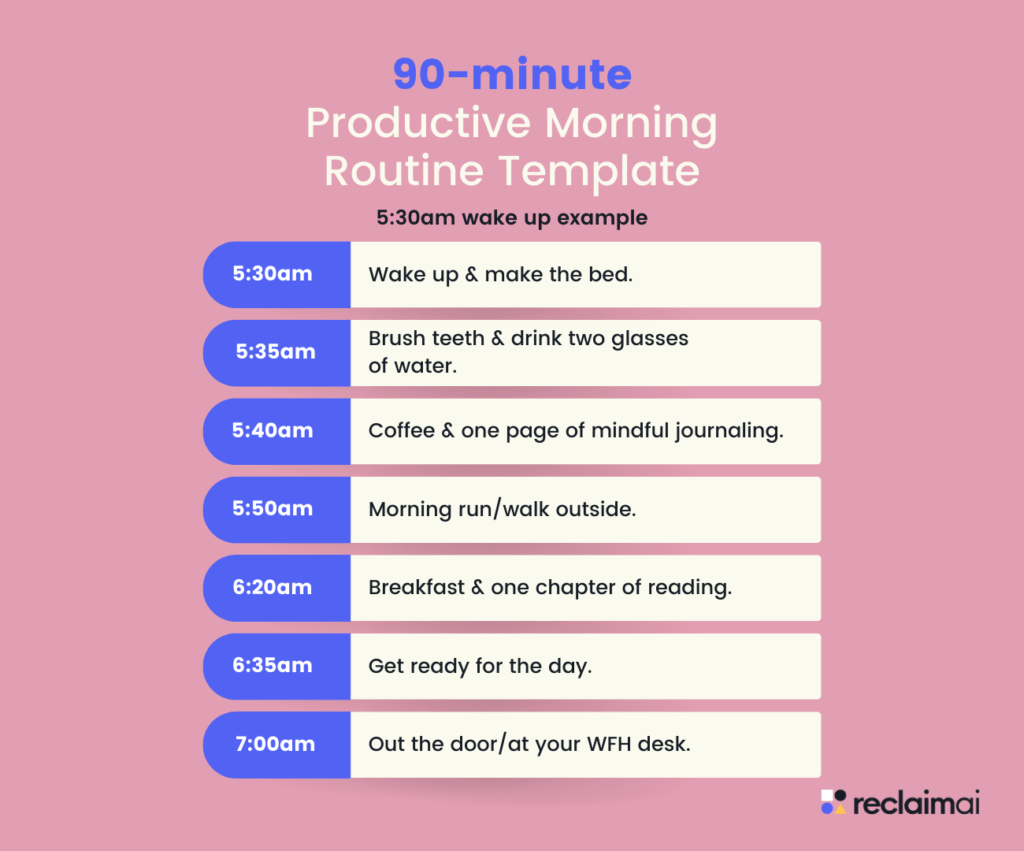 Transform Your Mornings: Effective Morning Routine Examples