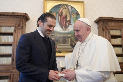 Pope Reiterates Plan to Visit Lebanon Once Conditions Allow