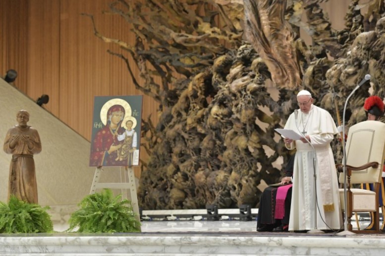 Eslovaquia: Papa saluda a peregrinos de Eparquía de Košice