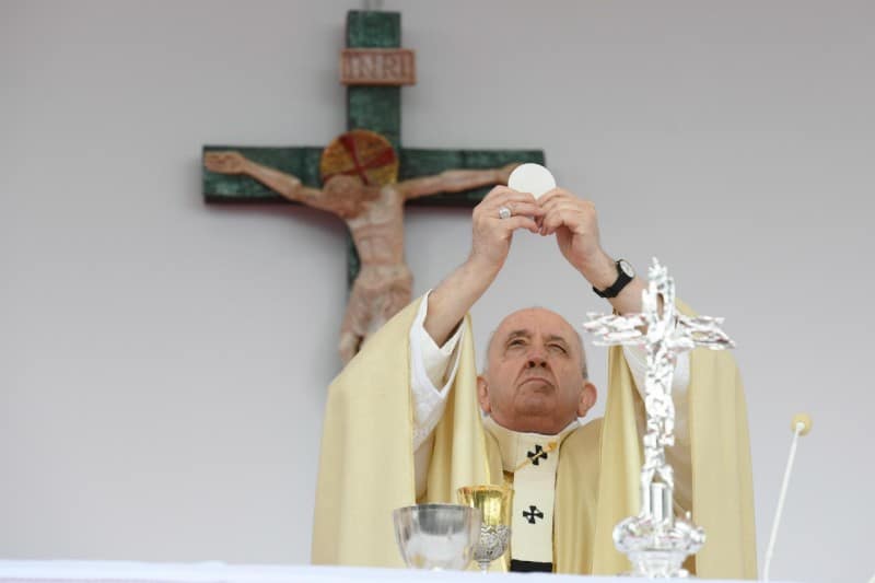 Pope Francis Celebrates Mass at Gemelli Hospital