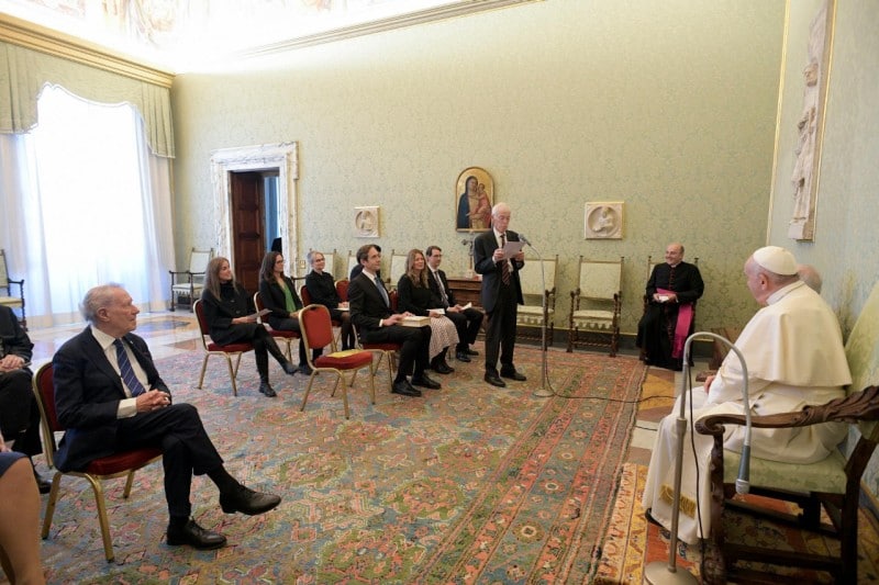 Pope Stresses Dialogue to Swedish Academy