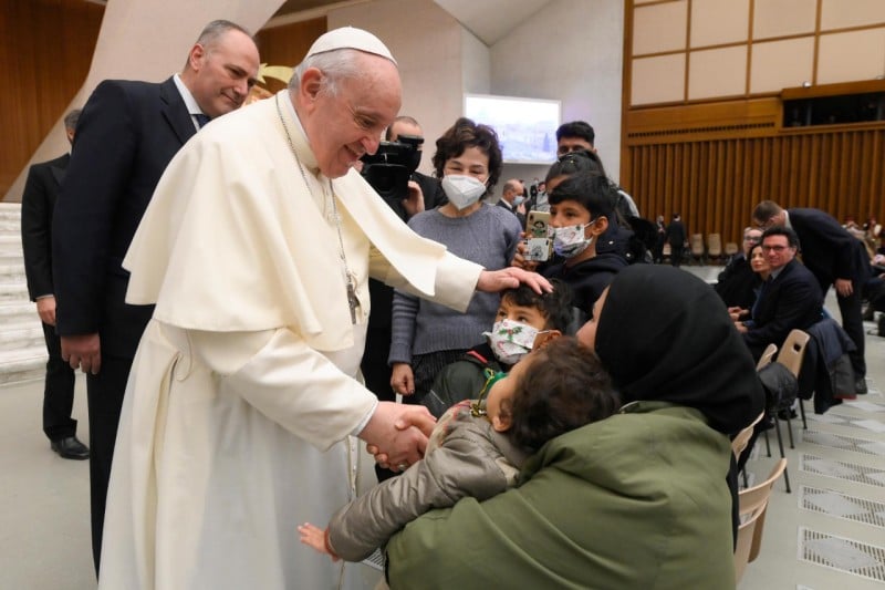 Pope Urges Action to Aid Refugees and Migrants