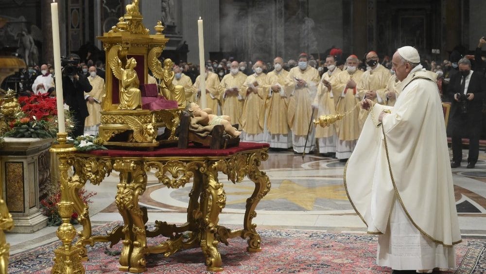 Holy Father’s Homily at Christmas Eve Mass