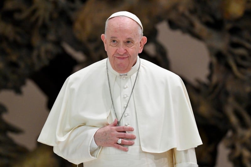 Pope Teaches a Lesson of Saint Joseph the Carpenter