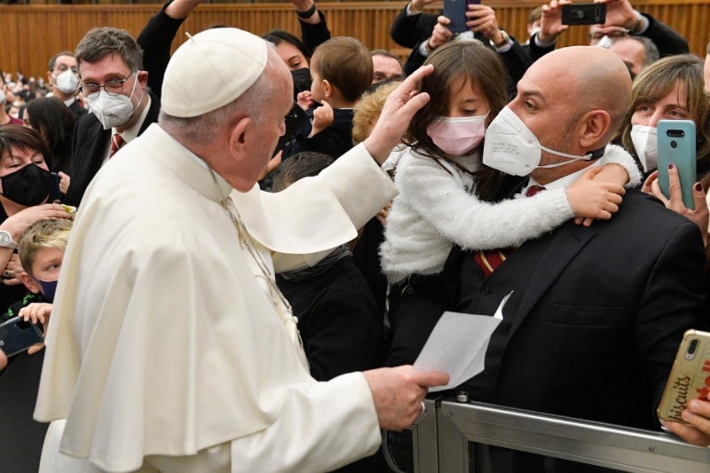 Pope Francis’ Talk to Association of Saints Peter and Paul