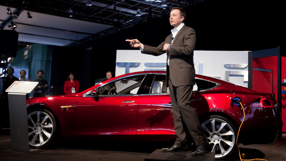 Elon Musk at Tesla