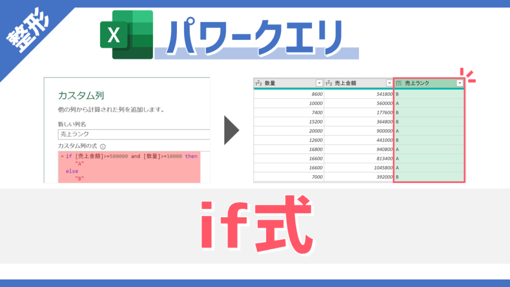 パワークエリの「if式」のサムネイル