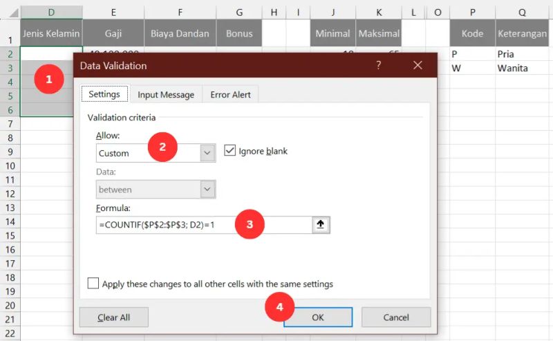Membuat List Dengan Data Validation Di Excel Rumus Excel - Gorgeous Retina Nature Pictures | Free Download