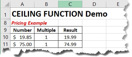 The ceiling function makes it easy to round up time. How to use the CEILING Function in Excel - Excelbuddy.com