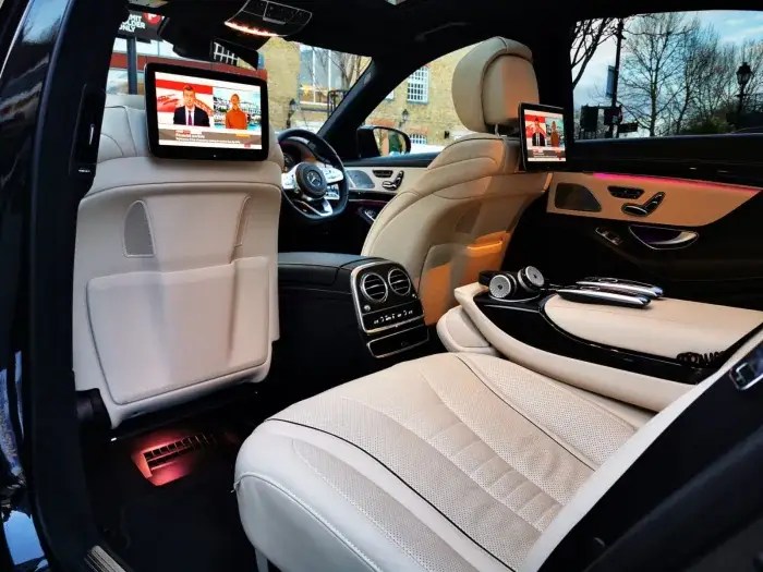 Mercedes s-class chauffeur service