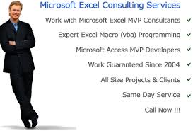 Excel consultants for small businesses