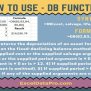 How To Use: DB Function - ExcelDataPro