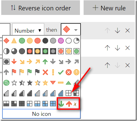 Conditional Formatting Using Icons In Power Bi
