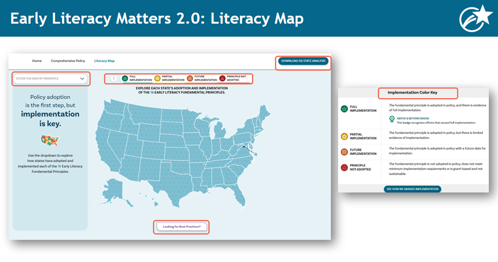 Updated Early Literacy Matters Tool Links Policy Image 1 