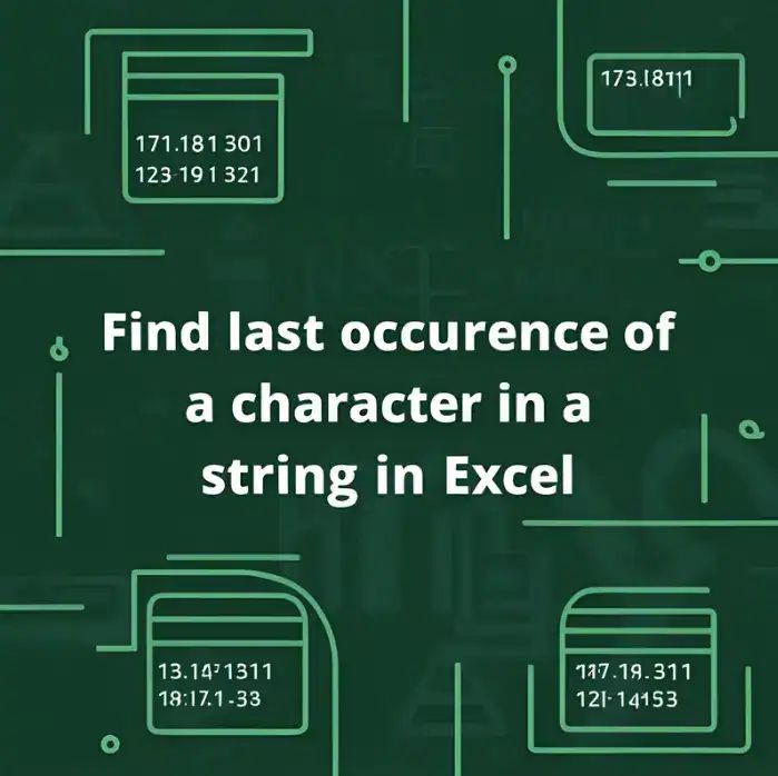 How To Find The Last Occurrence Of A Character In A String In Excel Excel Insider - Gradient Patterns - Stunning Full HD Collection
