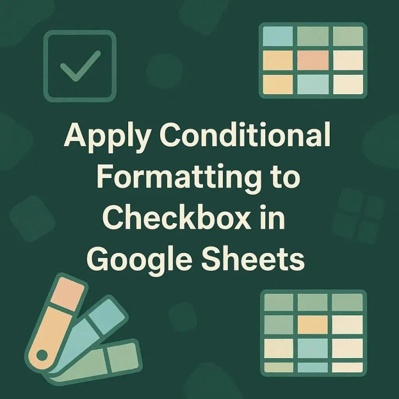 Conditional Formatting With Checkboxes In Google Sheets Gt Script - Vintage Wallpaper Collection - 4K Quality