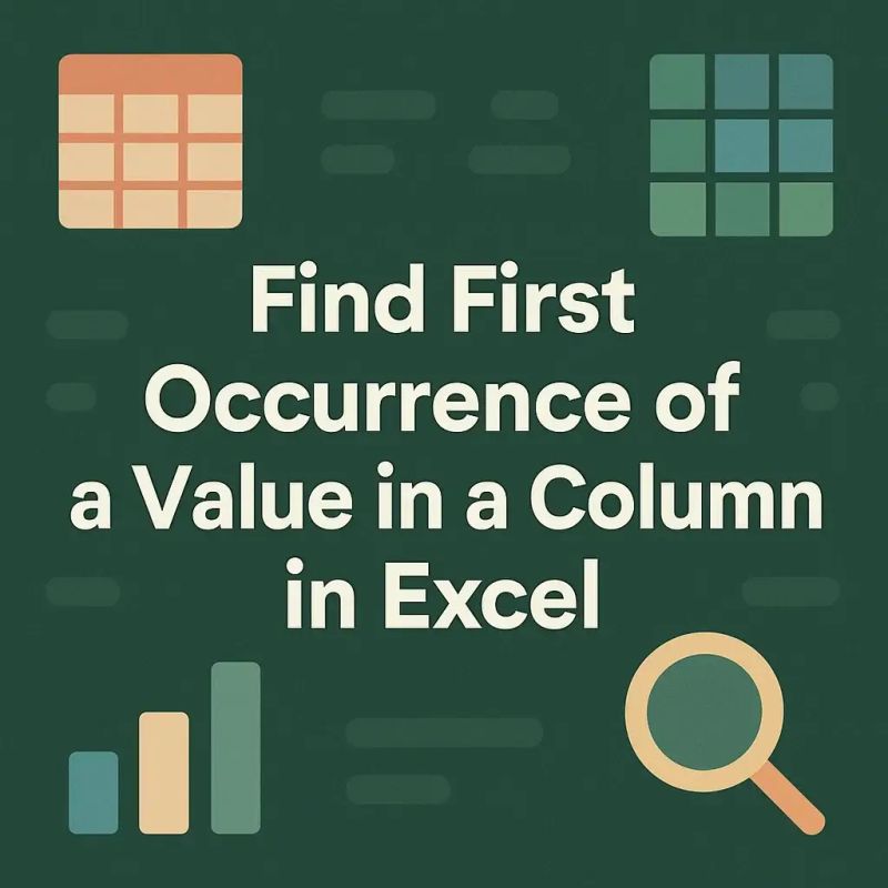 How To Find First Occurrence Of A Value In A Column In Excel Excel Insider - Artistic Minimal Background - HD