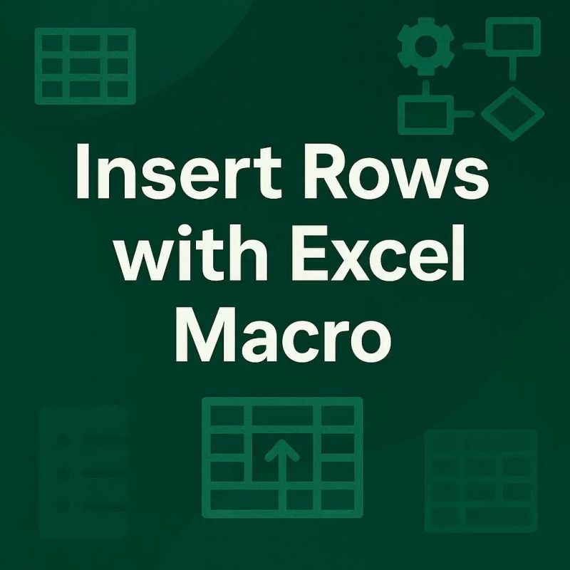Insert Blank Rows In Excel Macro How To Excel At Excel - Premium Vintage Illustration - HD