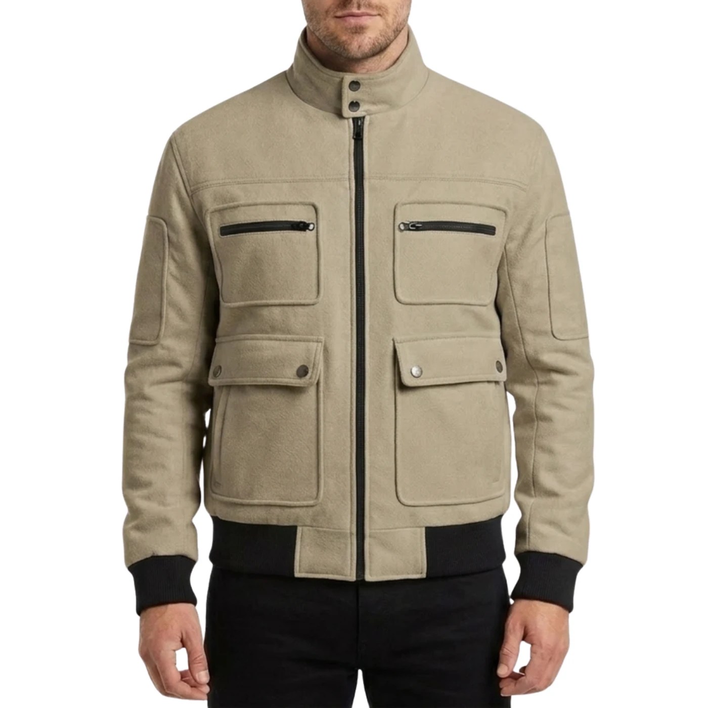 mens-brown-woolen-jacket