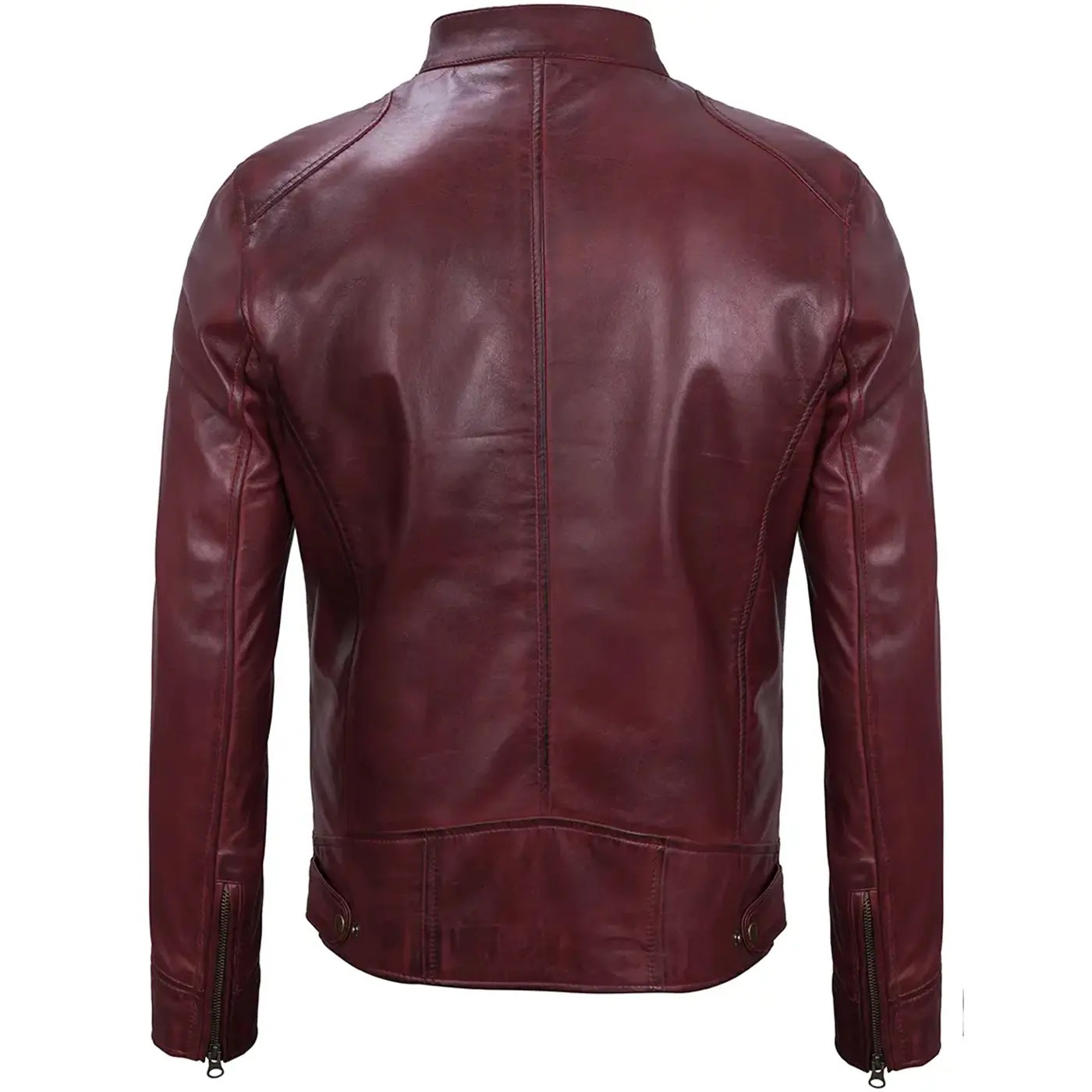 burgundy-cafe-racer-leather-jacket