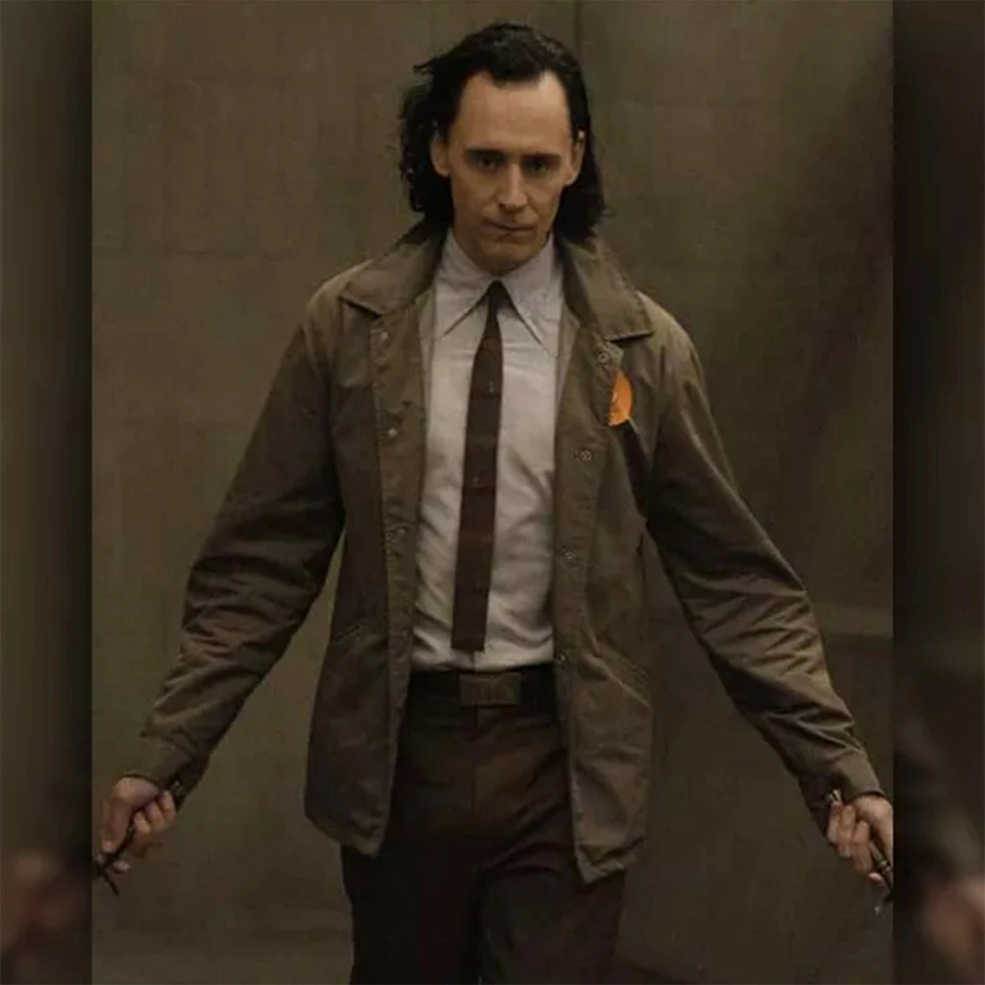 Loki TVA Variant Jacket | Tom Hiddleston Brown Jacket