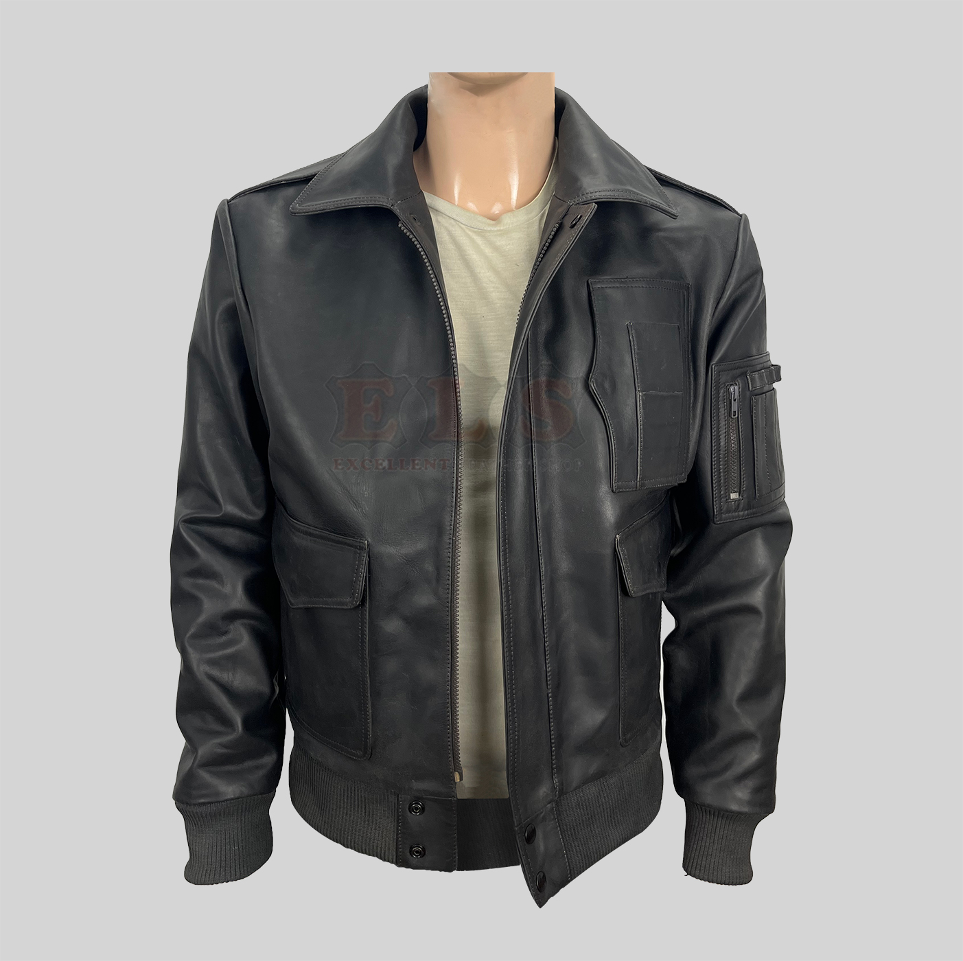Alien Ripley Leather Jacket | Sci-Fi Black Leather Jacket