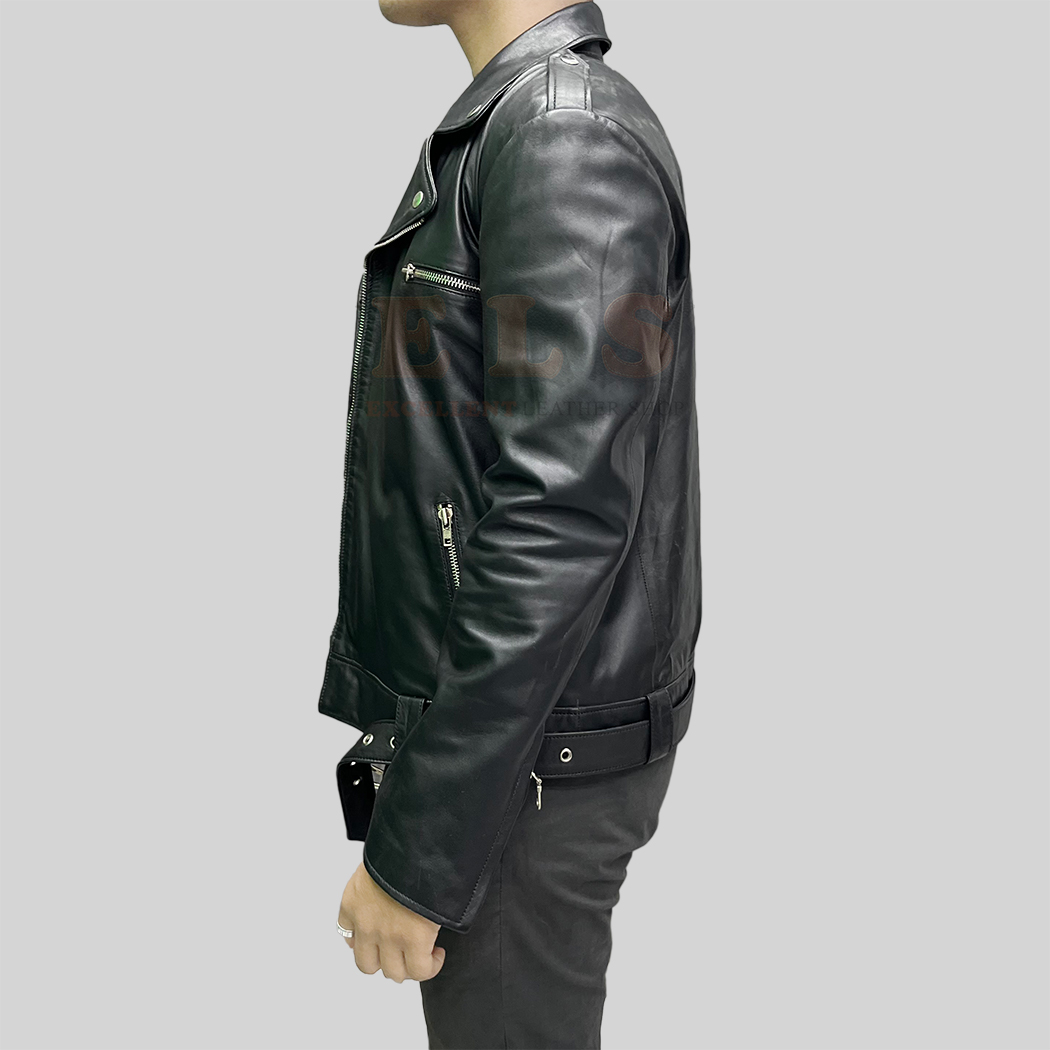 Leather Jacket ほぼ新品未使用 Xyla Faux Leather Jacket - Black – The Frankie Shop