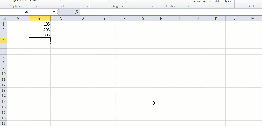 Use the name box to access common functions