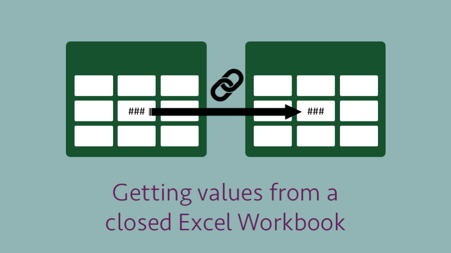 One formula returns value of the same cell on. Getting Values From A Closed Excel Workbook Excel Off The Grid