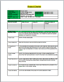 40 Free Project Charter Templates Doc Excelshe