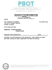 20 Construction Rfi Templates Example Pdf Word Excelshe