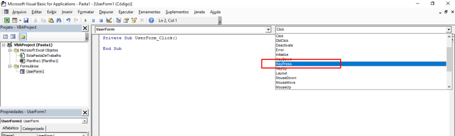 Mascara para formatar CPF e CNPJ em TextBox VBA