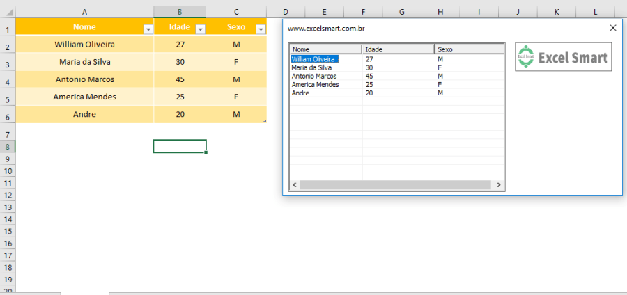 Como Preencher Listview no Excel VBA 2016