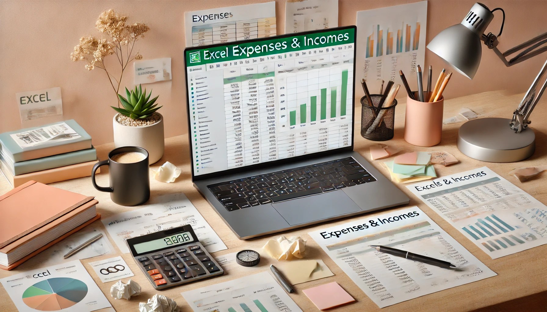 טבלת אקסל הוצאות והכנסות להורדה חינם