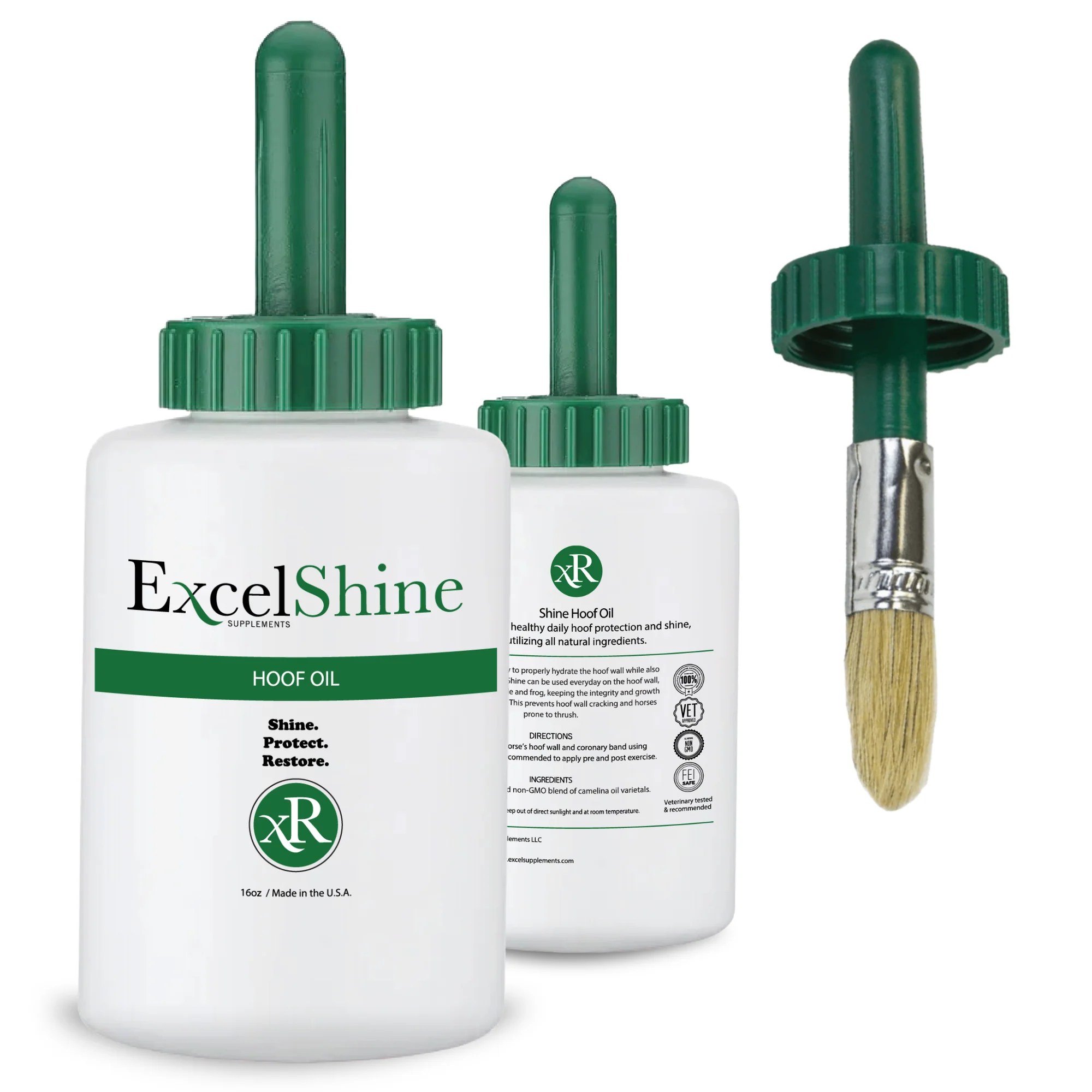 Excelshine Hoof Oil Camelina Oil For Strong Healthy Hooves Excel