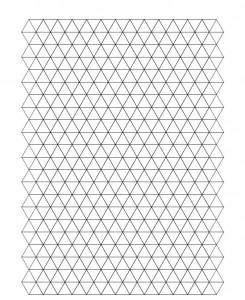 triangle graph paper equilateral triangle graph paper