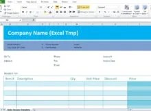 invoice templates archives excel tmp