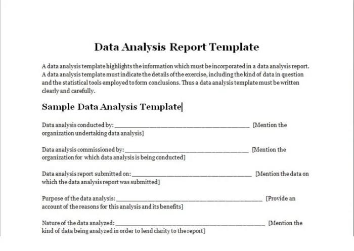 Data Report Templates