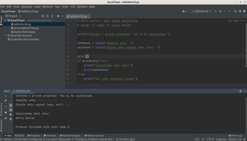 Lekce 1 Vod Do Pythonu - Best Minimal Patterns in Retina