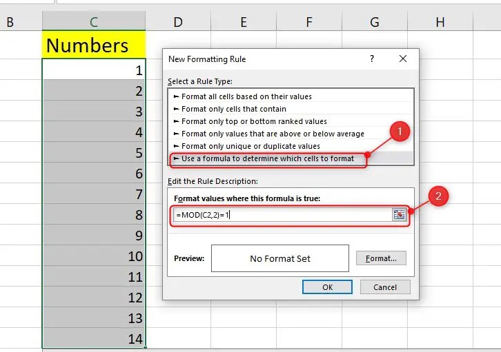 How to Count Odd or Even Numbers only in Excel Excel Wizard