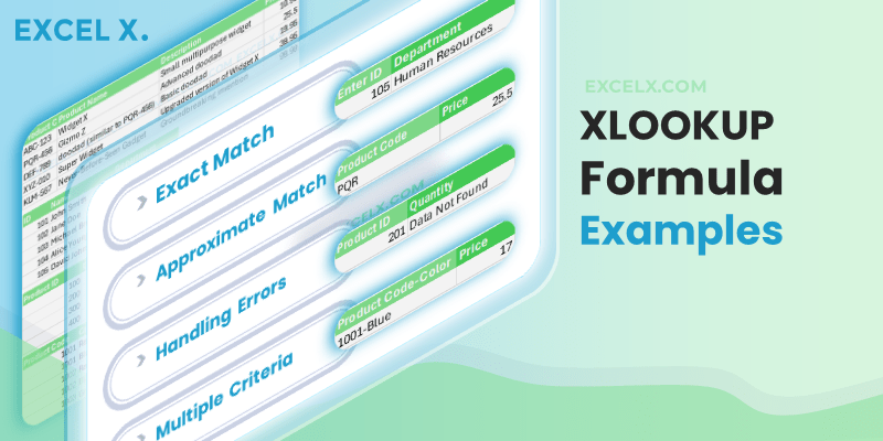 Mastering the XLOOKUP Function in Excel + Syntax & Examples - Excel (1) Mastering the XLOOKUP Function in Excel + Syntax & Examples - Excel (1)