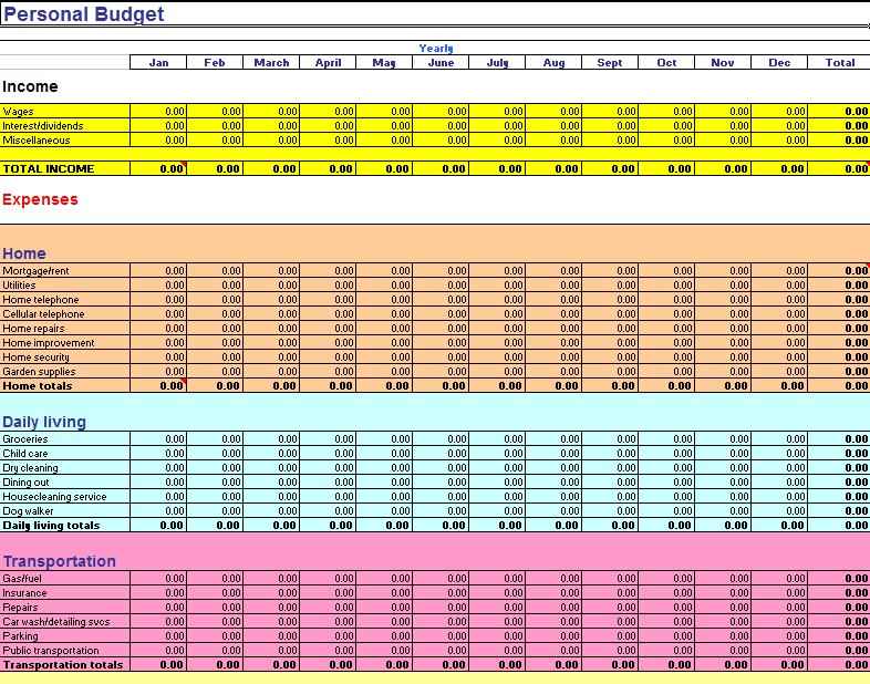 Free excel spreadsheets templates — excelxo.com