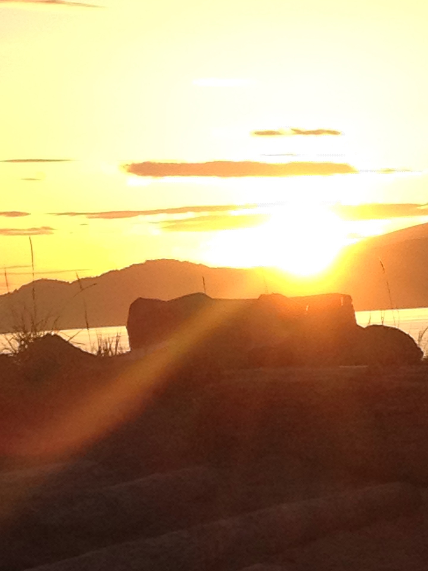 Spanish Banks Sunset Copyright Shelagh Donnelly