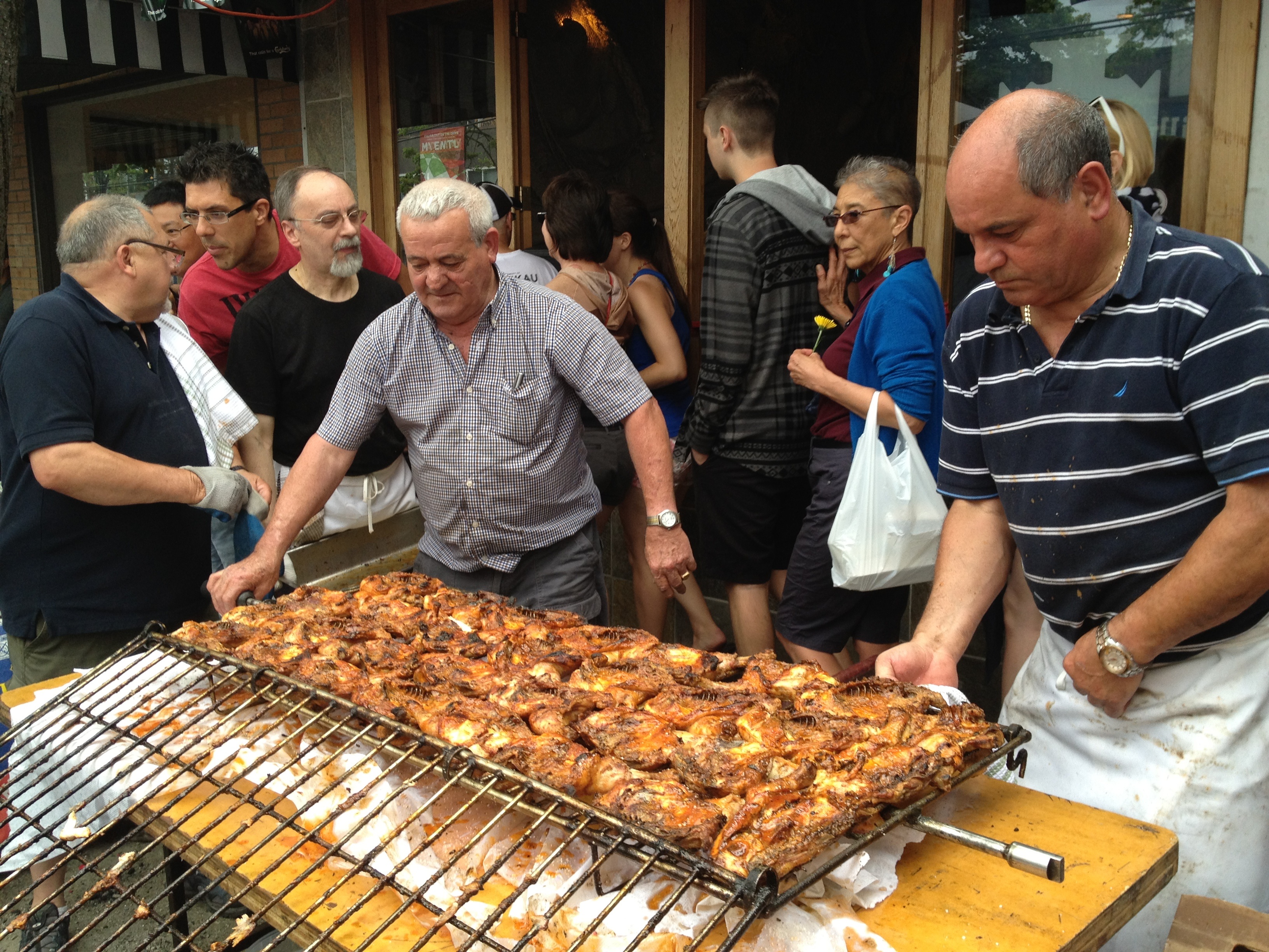 Portuguese Club Chicken Copyright Shelagh Donnelly