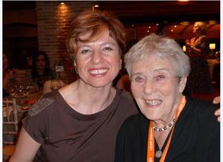 Filiz Yurttaşer and EUMA Founder Sonia Vanular