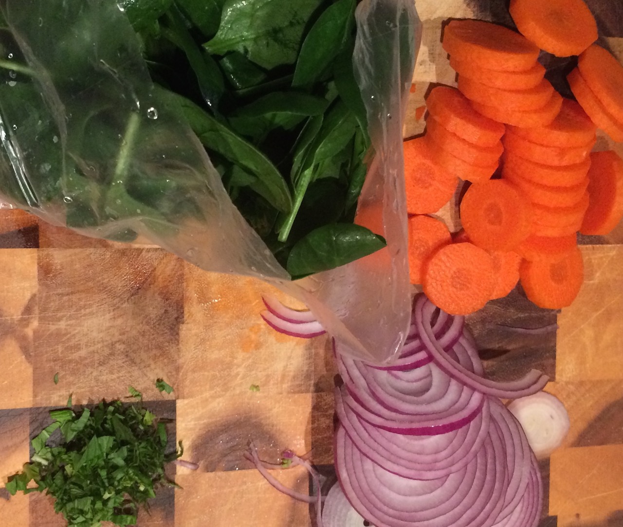 HelloFresh - Lamb Tagine Vegetable Prep