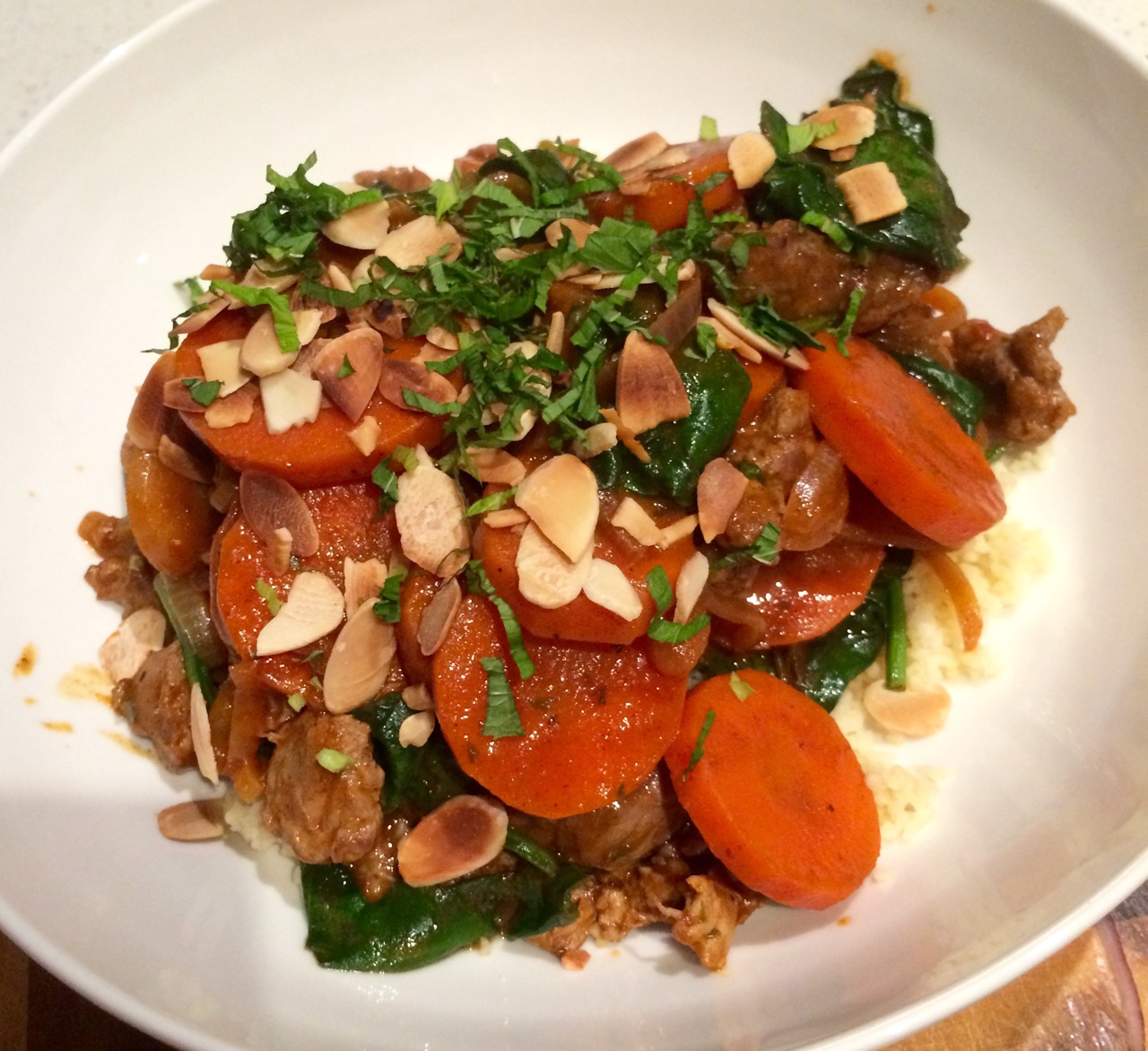 HelloFresh - Lamb Tagine Served